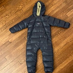 Patagonia Infant hi-loft down snowsuit